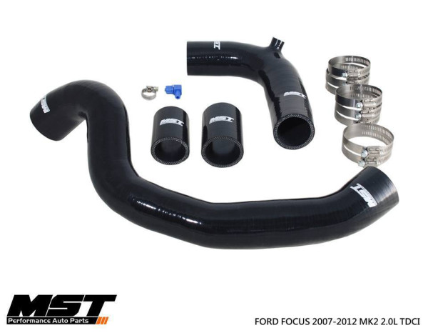 MST Ford Focus MK2 2.5 TDCI Silicone Boost Pipe (FO-MK302)